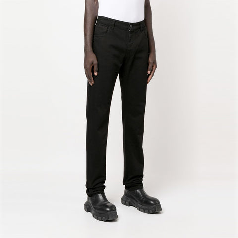 Raf Simons Rise Straight Leg Jeans Black