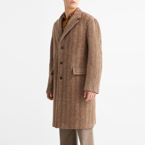 Dries Van Noten Rawly Coat Brown