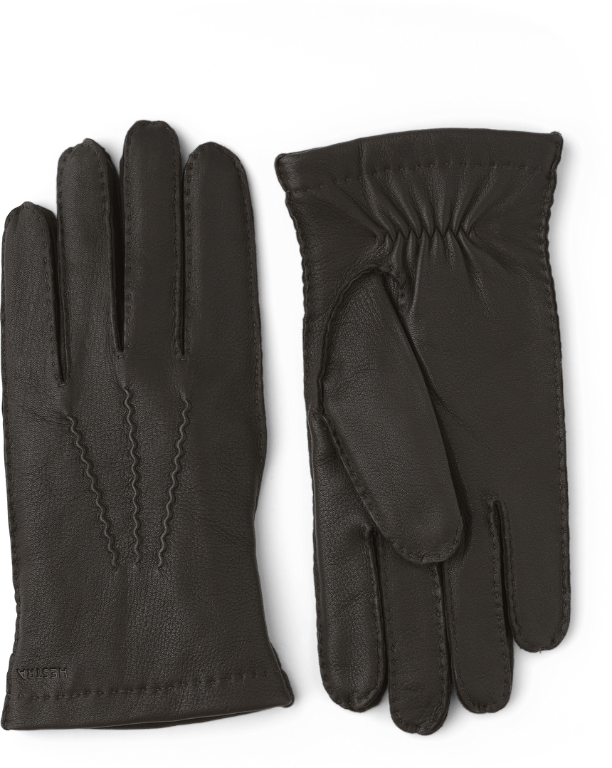 Hestra DEERSKIN PRIMALOFT RIB Black