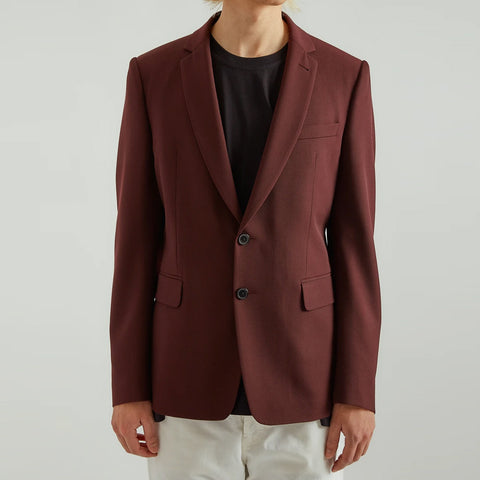 Dries Van Noten Balden Blazer Bordeaux