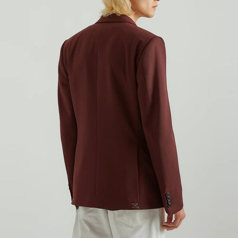 Dries Van Noten Balden Blazer Bordeaux