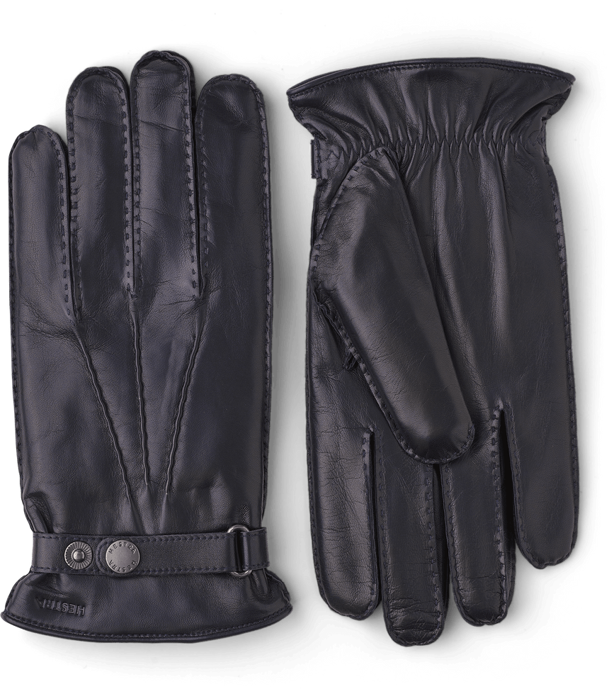 Hestra DEERSKIN PRIMALOFT RIB Black