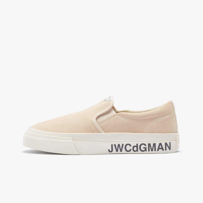 Junya Watanabe MAN x Stepney Workers Club Suede Lister Slip-On Ecru