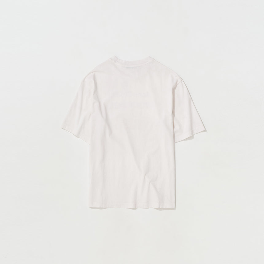 Acne Studios Logo Stamp T-Shirt Pale Orange