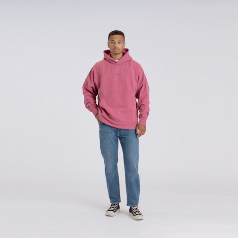 Acne Studios Franklin H Stamp Hoodie Old Pink