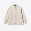 Beams Plus Cotton Inkjet Mapping Embroidery Boat Jacket Cement