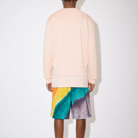 Acne Studios Crew Neck Sweatshirt Powder Pink