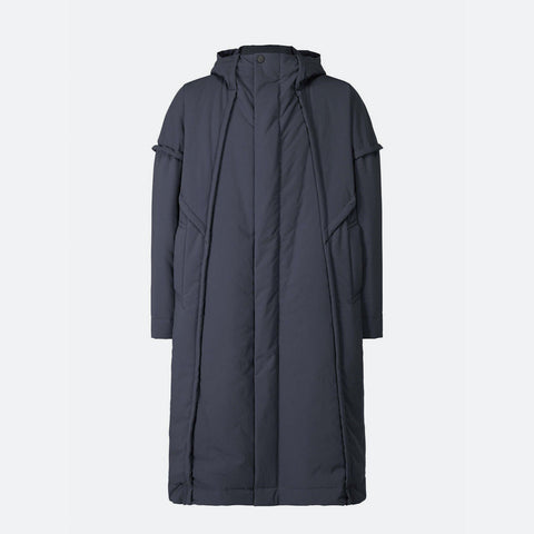 Homme Plissé Issey Miyake Frame Coat Navy