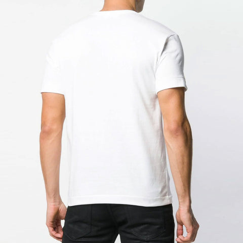 Comme des Garçons Play Black Heart Logo T-Shirt White