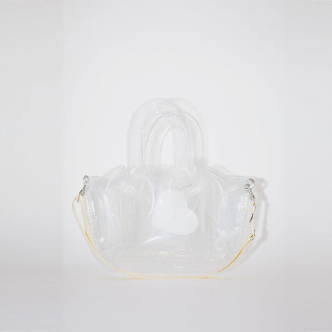 Acne Studios Inflatable Shoulder Bag Transparent