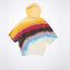 Acne Studios Rainbow Hooded Sweatshirt Coffee Brown