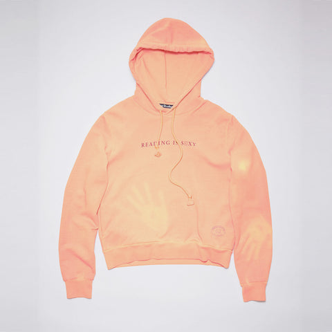 Acne Studios Heat Reactive Hooded Sweatshirt Orange / Yellow