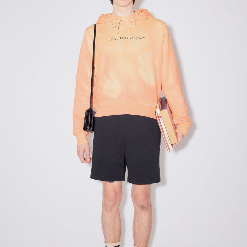 Acne Studios Heat Reactive Hooded Sweatshirt Orange / Yellow