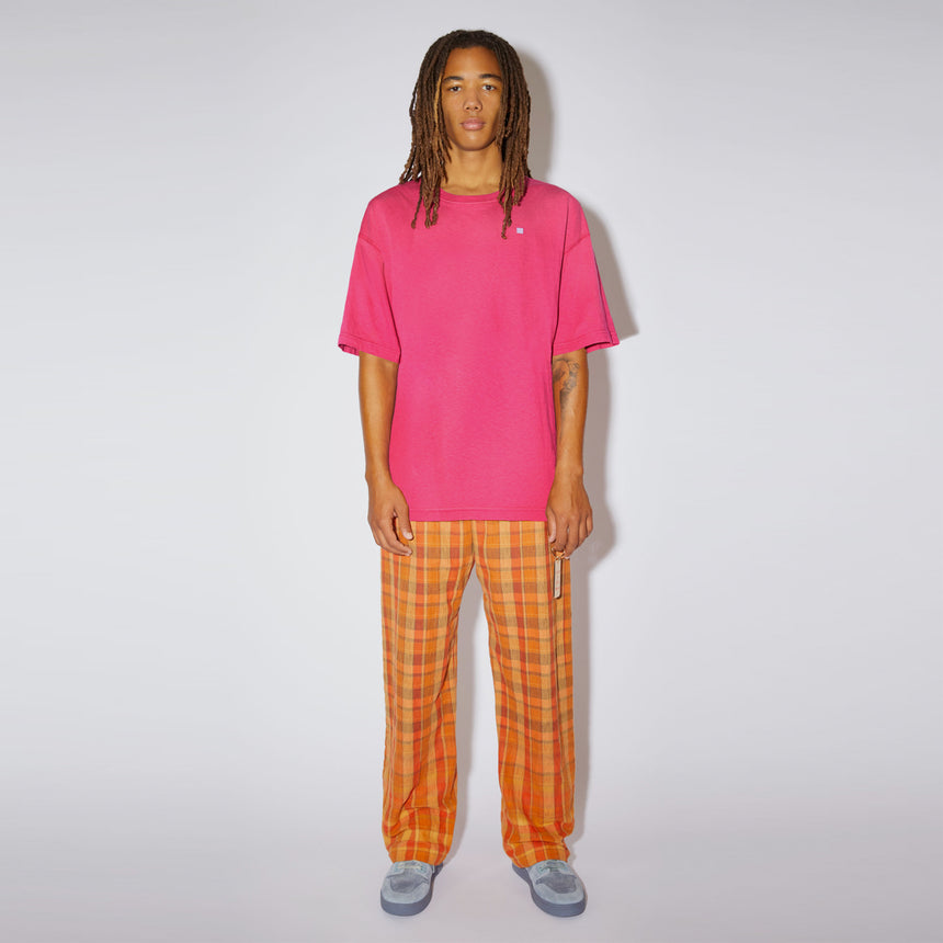 Acne Studios Crew Neck Shirt Fuchsia Pink