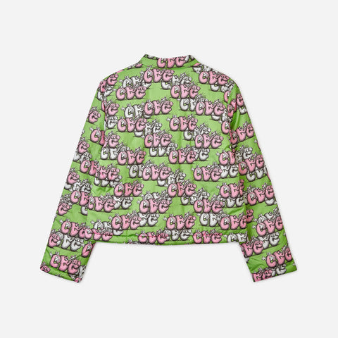 Comme des Garcons x Kaws Jacket Green Pink