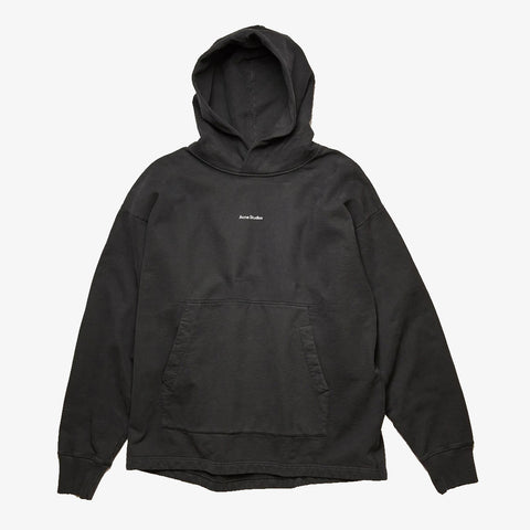 Acne Studios Franklin H Stamp Hoodie Black