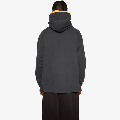 Acne Studios Franklin H Stamp Hoodie Black