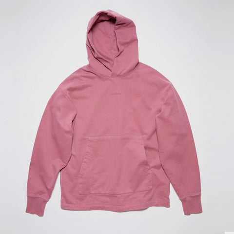 Acne Studios Franklin H Stamp Hoodie Old Pink