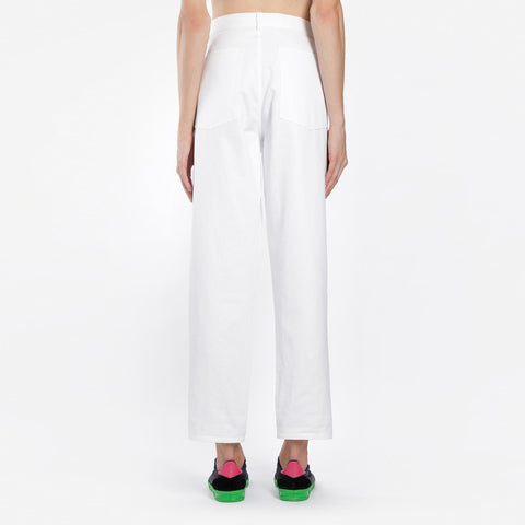 Comme des Garçons SHIRT Workstitch Pants White