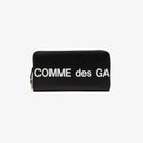 Comme des Garçons WALLETS Huge Logo Large Wallet Black