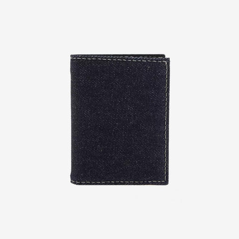 Comme Des Garçons Denim Wallet Blue