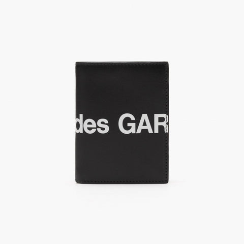 Comme Des Garçons Huge Logo Wallet Black