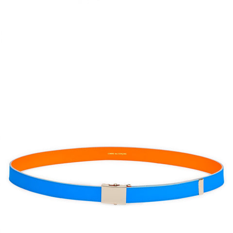 Comme Des Garçons Super Fluo Belt Blue