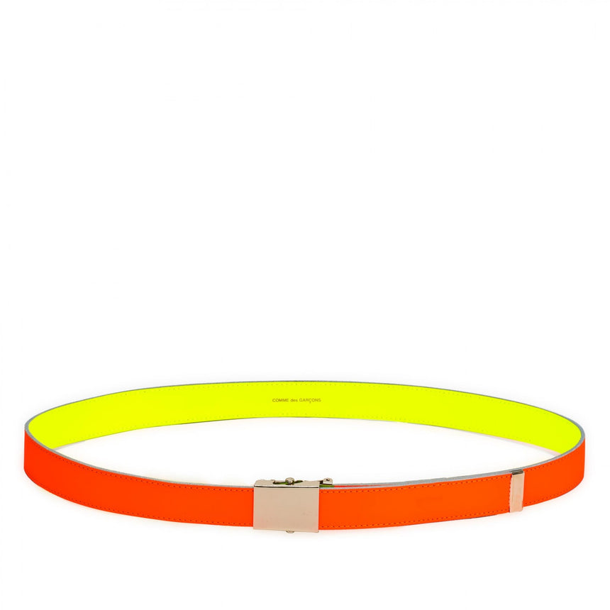 Comme Des Garçons Super Fluo Belt Orange