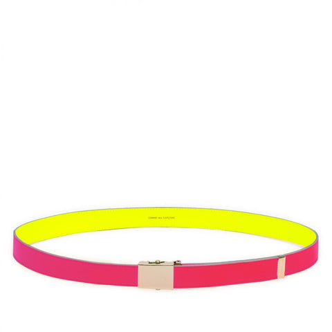 Comme Des Garçons Super Fluo Belt Pink