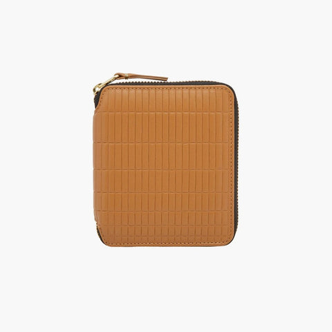 Comme Des Garçons All Around Zip Wallet Beige