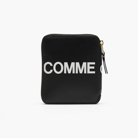 Comme Des Garçons Huge Logo Wallet Black