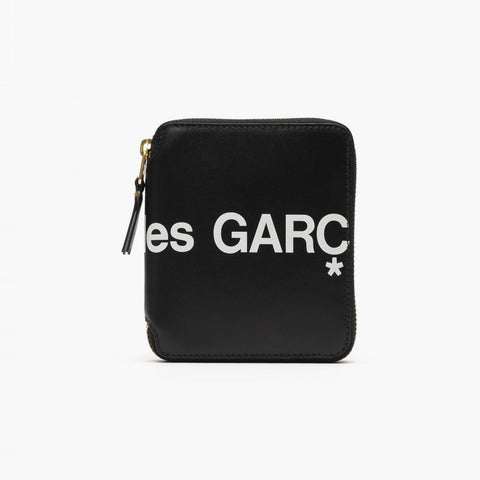 Comme Des Garçons Huge Logo Wallet Black