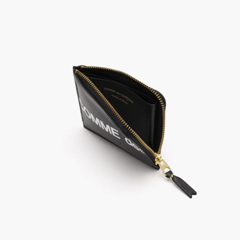 Comme Des Garçons Huge Logo Wallet Black