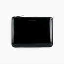 Comme des Garçons Wallets Classic Wallet Black Silver Pouch