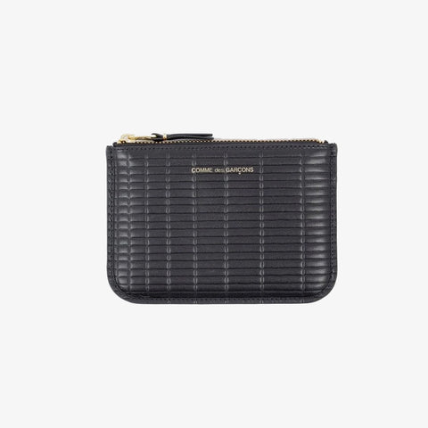 Comme Des Garçons Top Zipped Wallet Black