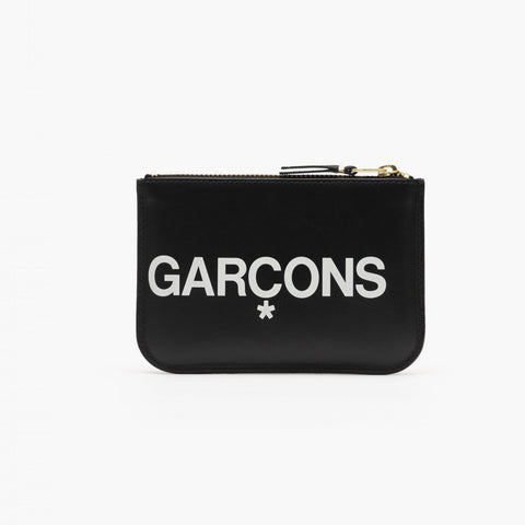 Comme Des Garçons Huge Logo Wallet Black