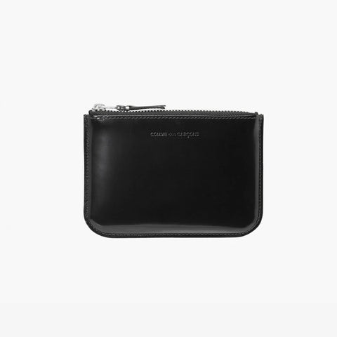 Comme Des Garçons Zip Wallet Silver