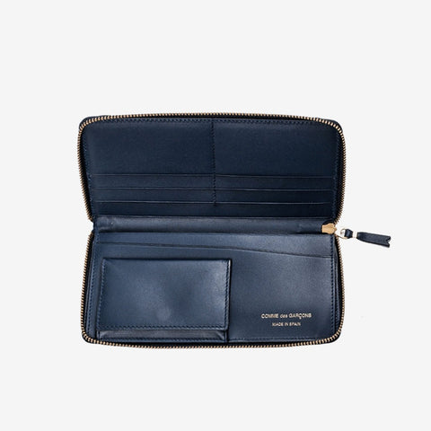 Comme Des Garçons Luxury Group Navy Wallet