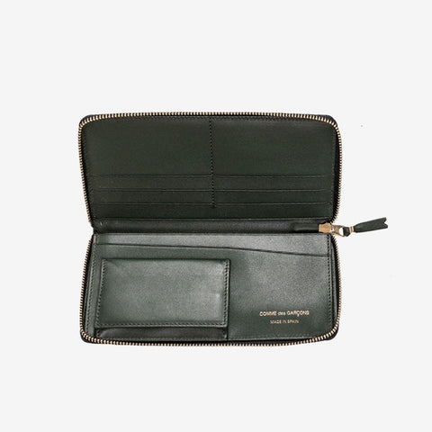 Comme Des Garçons Luxury Group Bottle Green Wallet