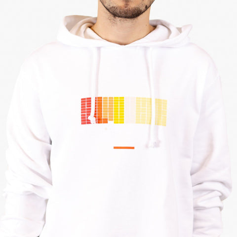 Silhouette Breakout Logo Hoody White