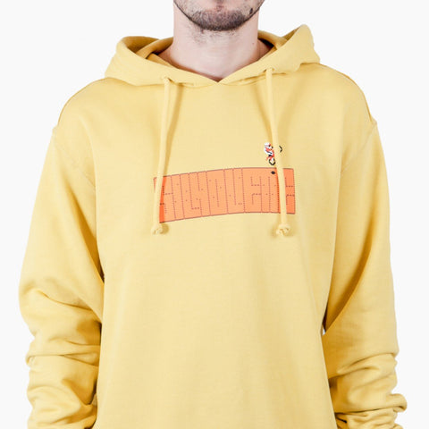 Silhouette Excitebike Logo Hoody Road Yellow