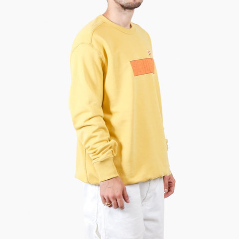 Silhouette Excitebike Logo Sweater Road Yellow