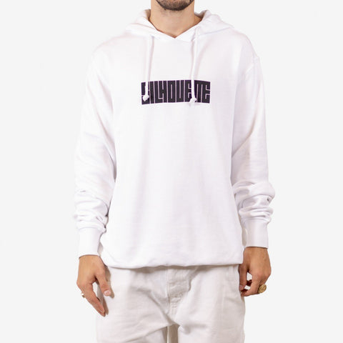 Silhouette Classic Logo Hoody White