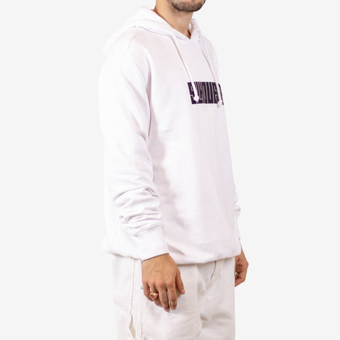 Silhouette Classic Logo Hoody White