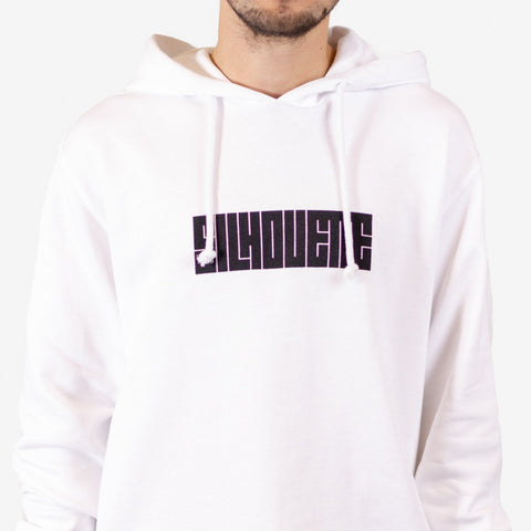 Silhouette Classic Logo Hoody White