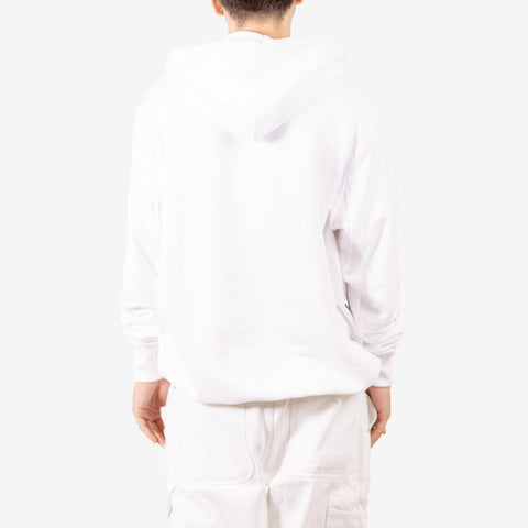 Silhouette Classic Logo Hoody White