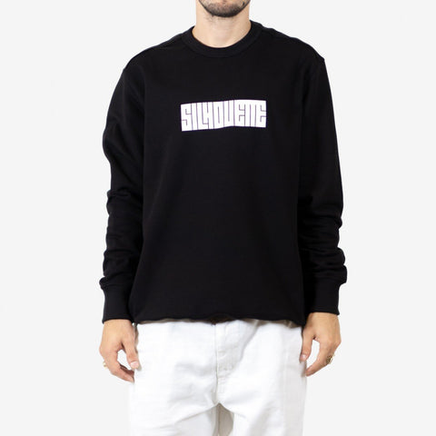 Silhouette Classic Logo Sweater Black