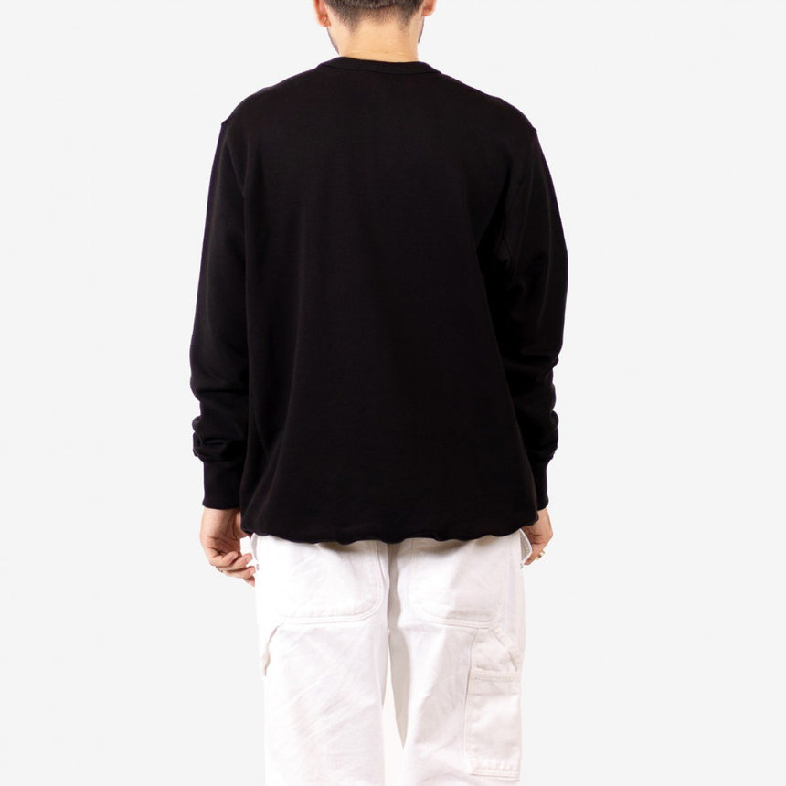 Silhouette Classic Logo Sweater Black