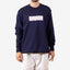 Silhouette Classic Logo Sweater Navy Blue