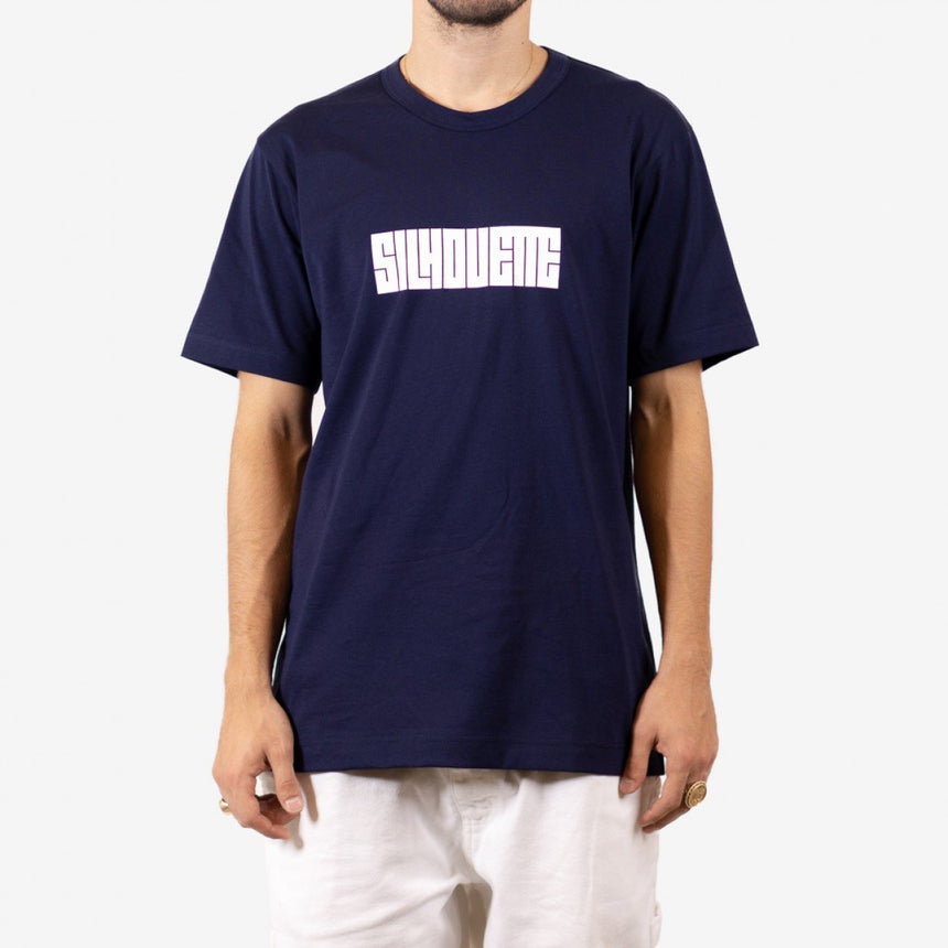 Silhouette Classic Logo T-Shirt Navy Blue